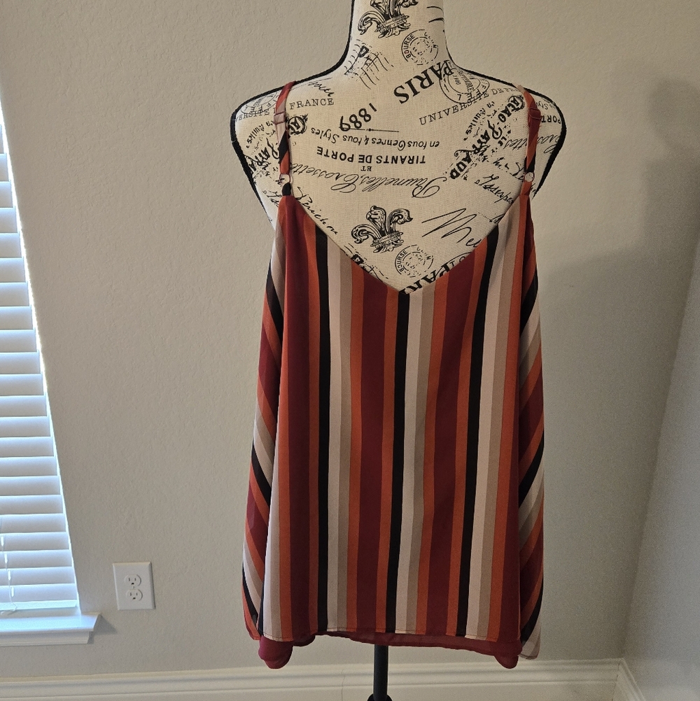 Torrid Women's Sophie Swing Stripe Blouse